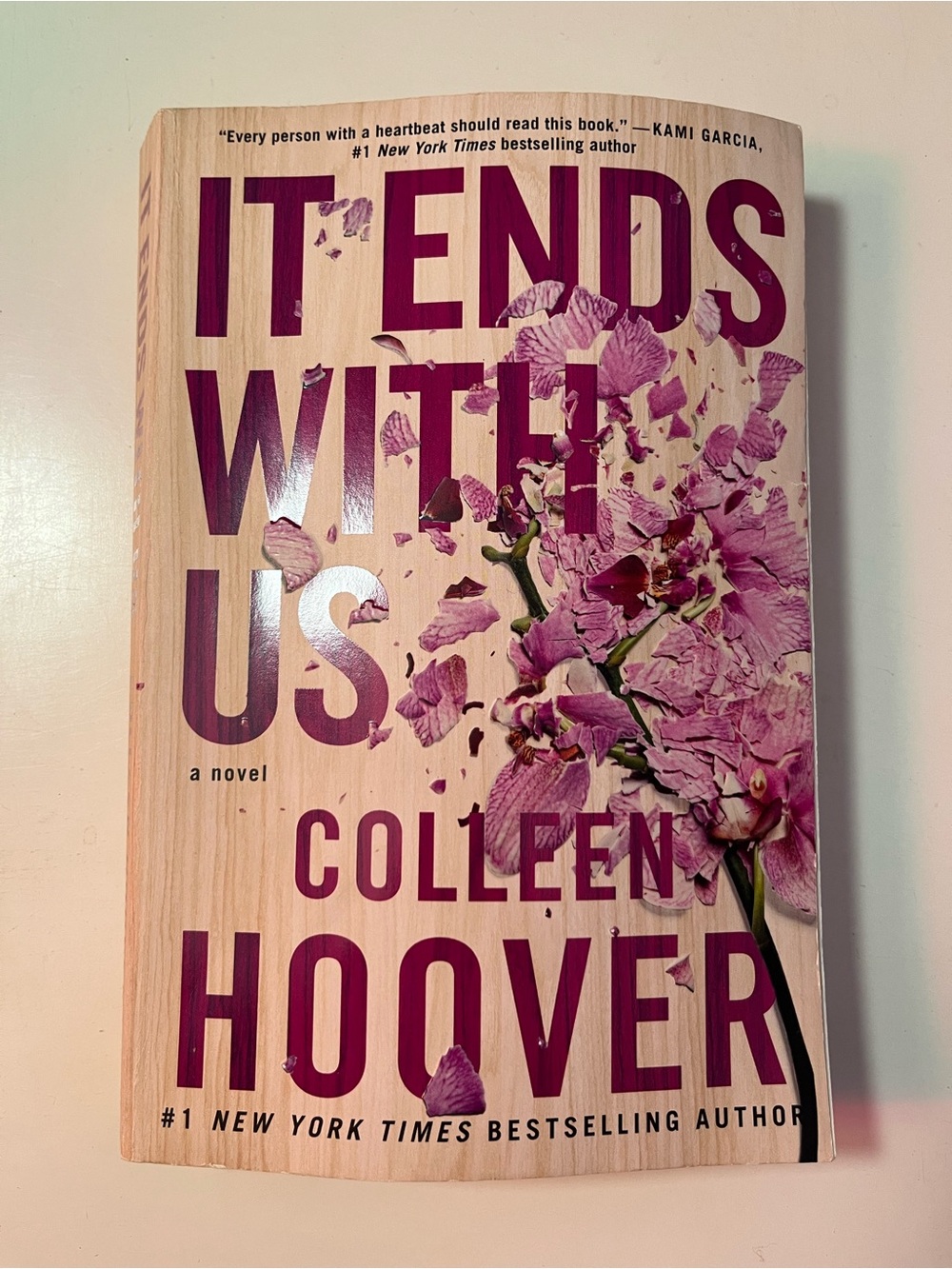It Ends With Us - Pink Paperback Novel